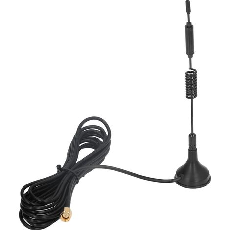 Antenne omnidirectionnelle 4G 8 dBi à gain élevé, connecteur SMA mâle, pour routeur et équipement. (1/5)