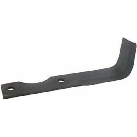 Couteau De Fraise Droit Pour Motobineuse Adaptable Sur Agria, Remplace Origine 1250-172 23. L: 205mm, Alésage ø 9mm, Entraxe 70m