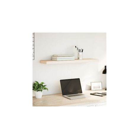 Étagère flottante 90x23,5x4 bois d'ingénierie (1/5)
