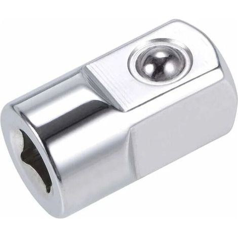 Adaptateur Réducteur Douille 1/4 Pouce Femelle Vers 1/2 Pouce Mâle Acier Chrome Vanadium