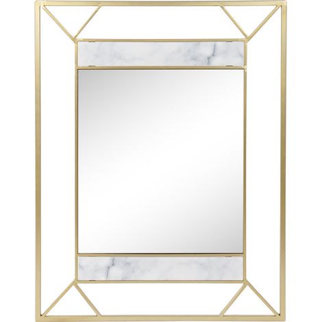 MDF -Metallspiegel 60x1.5x80 Gold Metall MDF Material Multicolor Color Family Mirrors Details (1/3)