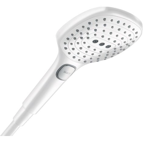 Hansgrohe Raindance Select E - Duschkopf 120 3jet, weißmatt 26520700 (1/2)