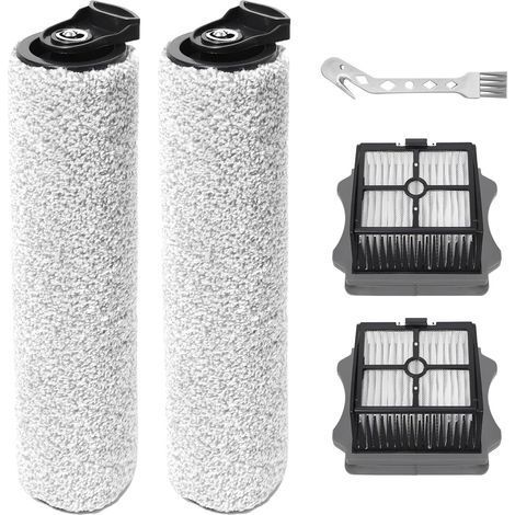 Rotating brushes, 2 HEPA filters, 1 Cleaning brush, Microfiber, For Tineco iFloor 3 Floor ONE S3 (1/5)