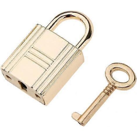 3 cadenas de sécurité mignons pour valise, tiroir ou serrure de sécurité, en alliage, avec 1 clé (1/5)