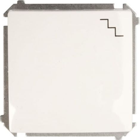 Interruttore a pedale Simon Basic, connettori rapidi, bianco BMW6.01/11