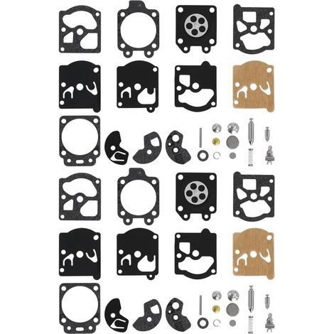 Poweka Kit Réparation du Carburateur Joint Membrane Compatible avec K10-WAT WA & WT Séries Stihl Hus-qvarna Poulan McCulloch Echo,Lot de 2 (1/5)