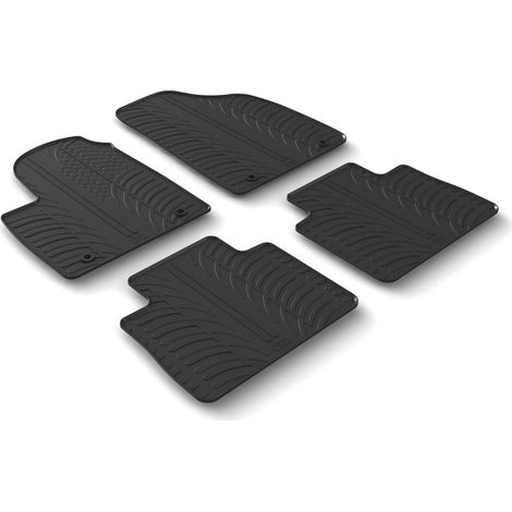 Set tappeti su misura in gomma - compatibile per MG HS (04/2109/24) manuale (1/5)