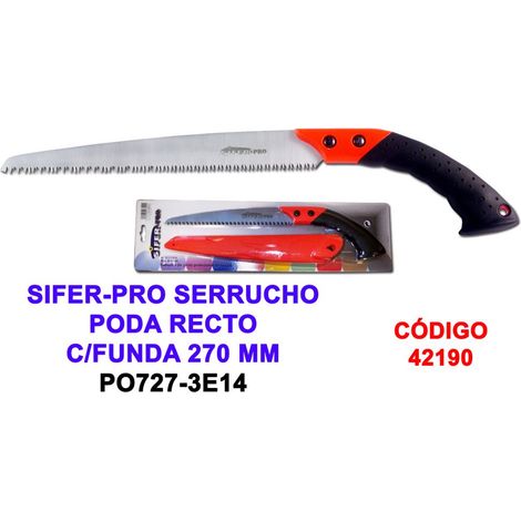 Sega da potatura dritta SIFER-PRO con fodero 270 mm P0727-3E14