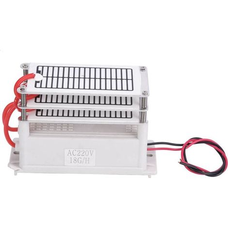 Générateur d'ozone intégré, plaque en céramique domestique, purificateur d'odeurs, 18 g, AC220 V (1/5)