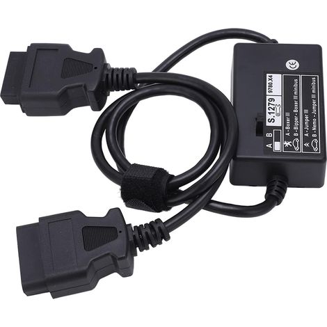 Kfz-Diagnosekabel OBD2 Stecker auf Buchse S.1279 Diagnoseadapterkabel S1279 Ersatzmodul für Autoreparaturwerkzeug