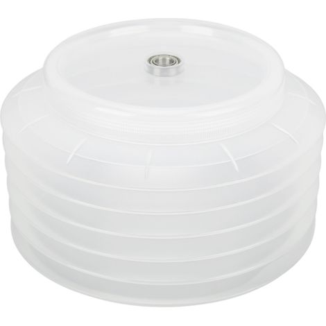 Cache-poussière de perceuse en silicone souple, transparent et amovible pour trou de perçage (1/5)