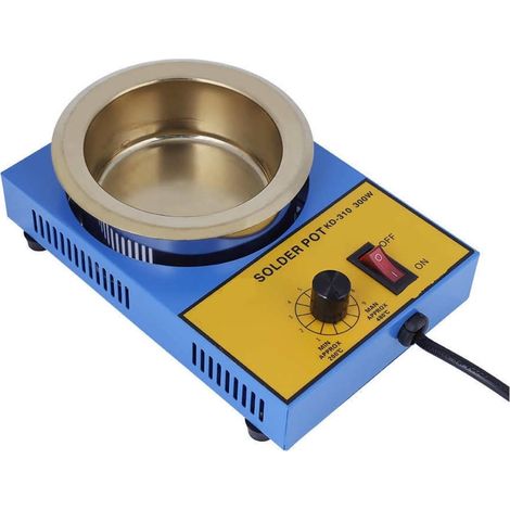 Pot À Souder 300W, Étain, Température sans Plomb, Plaque De Bain À Dessouder, 200 ℃-450 ℃ (1/5)