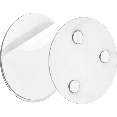 Support Magnétique pour Détecteur Brume avec Pastilles Adhésives Extra Fortes Montage Magnétique Universel à 3 Voies pour Suspendre 50mm Diamètre pour Alarmes (1/5)