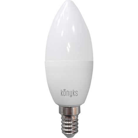 Ampoule connectée Konyks Antalya E14 Max Easy - LED RGB 16 Ṁ de couleurs, 4.5W, blanc froid ou chaud, compatible avec Alexa ou Google Home, aucun Hub nécessaire (1/5)