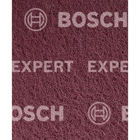 BOSCH PROFESSIONAL 2X FOGLI ABRASIVI IN TESSUTO EXPERT N880 PER LAMIERE DI ACCIAIO, 115 X 140 MM, GRANA FINE GP, ACCESSORIO LEVI (1/4)