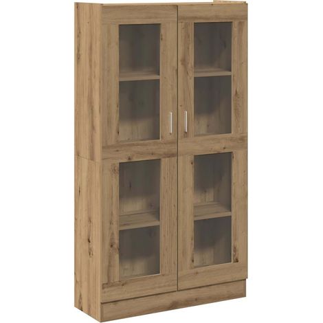Maison Exclusive - Aparador alto Roble Artisan 82,5x30,5x150 cm M