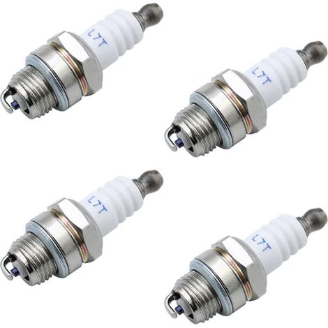 4Pcs L7T Spark Plugs Universal Replacement l7t Spark Plug Chainsaw Spark Plug Replacement for Lawn Mower 2 Stroke Engines-JUSCH