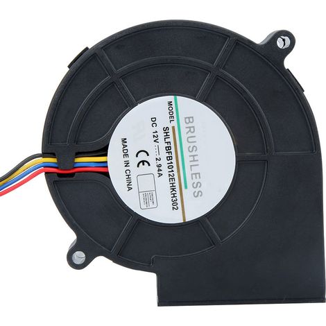 Turbine de ventilation pour barbecue, ventilateur chauffant pour grils, 12 V 2,94 A (1/5)