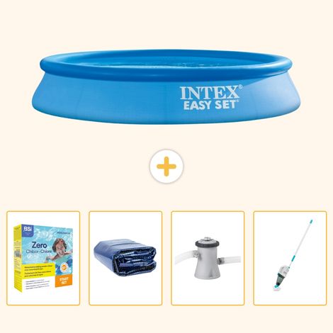 Intex Piscine Easy Set Ronde - 305x61 cm - 5-pièces  S39 (1/5)