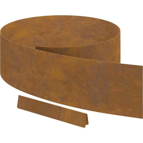 Bordure de Pelouse Rouillé 450 x 0,05 x 15 cm CFW284520 (1/5)
