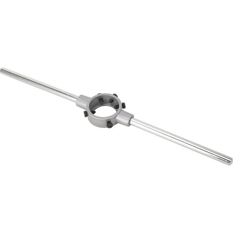 Porte-filière réglable en acier allié 55x22mm, clé à manche pour taraudage et réparation, outil de maintien robuste (1/5)