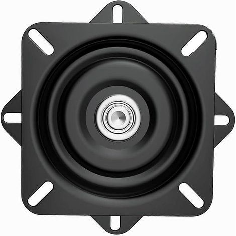 Plateau tournant universel pour meubles, plateau tournant à 360°, plateau tournant carré, convient aux tabourets, tables, étagères, 7 pouces. (1/5)