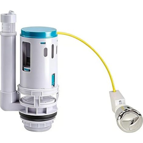 Bouton double télécommande pour soupape de vidange split, soupape de vidange WC, système de chasse d'eau de remplacement, pièces de rechange pour réservoir de toilettes