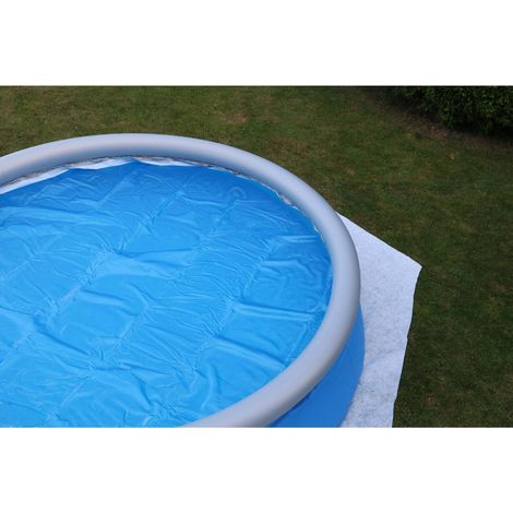 Solarplane, Solarfolie und Bodenschutzvlies für Fast-Set Pool rund 366 cm, 180 µm (1/3)