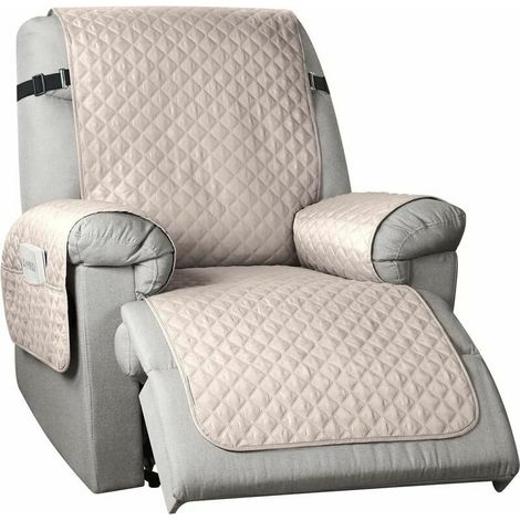 Sofa Slipcovers Slipcover Recliner Chair Slipcover Couch Cover, Reversible Recliner Chair Cover with Adjustable Elastic Strap, Washable Recliner Chair Slipcover Seat Protector (1/5)