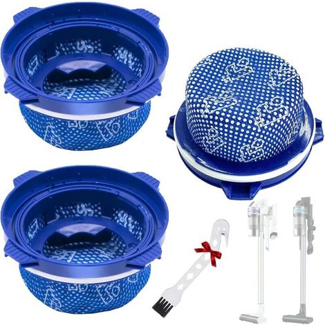 Confezione da 3 filtri HEPA di ricambio per aspirapolvere Samsung Jet 90, Jet 70, Jet 70+, Jet 75, Jet 75+, Jet 60 - Accessori facili da pulire e sostituire - Bluedeer-Crezuo-Crezuo
