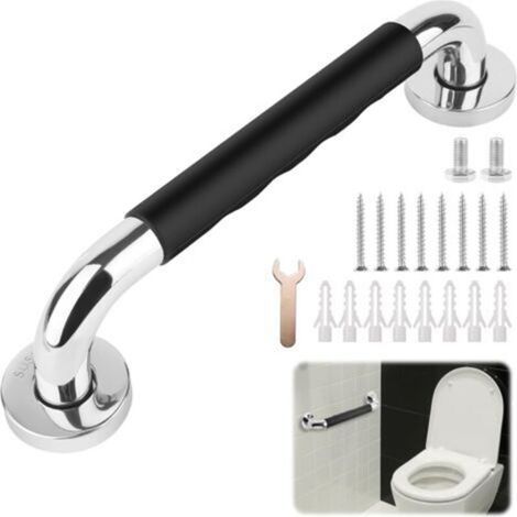 Poignée de baignoire, barre d'appui antidérapante de 30 cm pour toilettes, barre de soutien pour douche de salle de bain pour personnes handicapées, personnes âgées, femmes enceintes (1/5)
