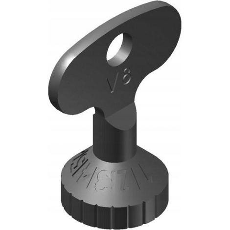 Kermi Clé de réglage kV, V3KS,V3KF,V4KS,V4KF,V6K-S, ZV00360001 (1/2)