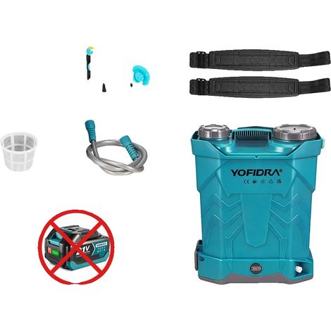 Pulvérisateur Électrique, Haute Pression 5,5 Bar, Capacité 20L, Pas de batterie (1/2)