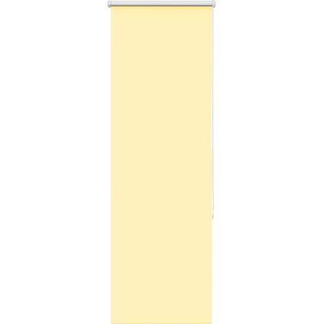 Verdunkelungsrollo Gelb 45x130 cm Stoffbreite 40,7 cm Polyester