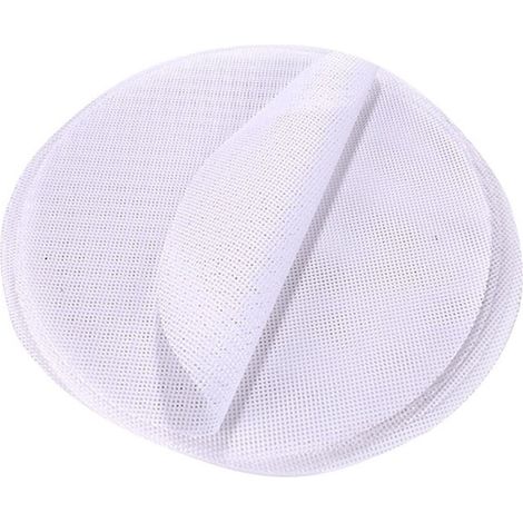 Tapis De Cuisson Pour Vapeur - Tapis En Silicone Rond Réutilisable - Pour Raviolis Et Baozi - Diamètre 32 Cm - Blanc - Lot De 10 (1/5)