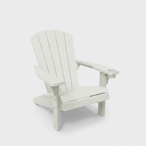 Keter ALPINE ADIRONDACK Stuhl Weiß (1/2)