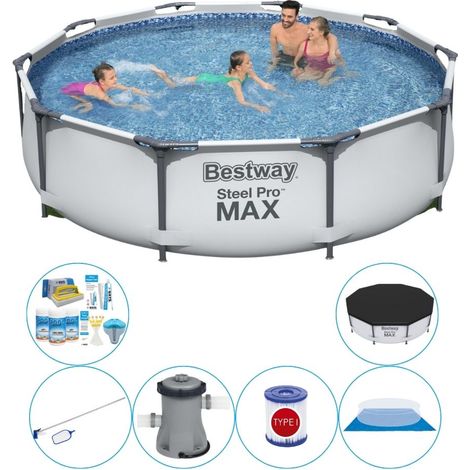 Bestway Bestway Steel Pro MAX Ronde - 305x76 cm - 7-pièces  S21667 (1/5)