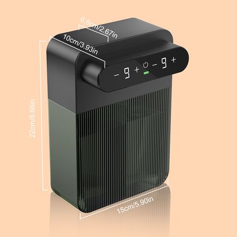 Distributeur de savon intelligent automatique sans contact mural double capteur 9 niveaux réglables rechargeable capacité de 400 ml pour cuisine salle de bain liquide gauche mousse droite. (1/5)