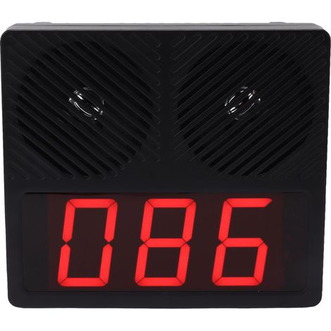 Système d'appel de file d'attente sans fil 20 W à volume élevé pour restaurants, hôpitaux, banques et gestion des files d'attente. Prise britannique 100-240 V. (1/5)