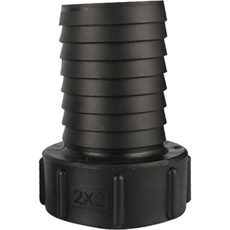 Adaptateur de Tuyau de Réservoir IBC 60 mm Filetage grossier Import à 50 mm Pour Tuyau d'arrosage - Adaptateur de valve Raccord de Tuyau Outils (1/5)