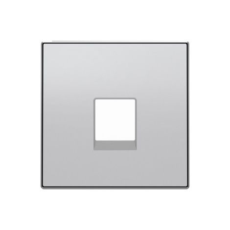 Abdeckung 1 Stecker RJ11-RJ45 SILVER NIESSEN SKY 8517 PL