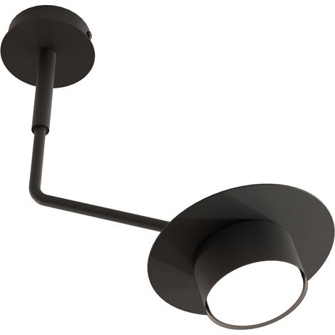 Lampada a Sospensione Mizu, Metallo, Nero, 30x35x15 cm