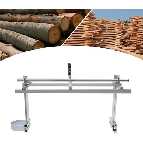 36" Cutting Chainsaw Guide Bar Saw Mill Portable Chain Sawmill Attachment (1/5)