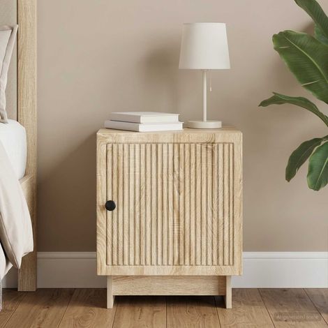vidaXL Armadio da Notte Rovere Sonoma 43 x 34,5 x 50 cm (1/5)