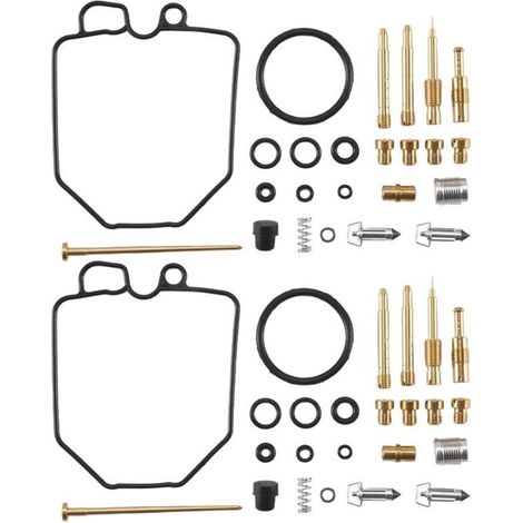 Kit di riparazione e ricostruzione del carburatore per Hawk 400 CB400T CB400 N 1980-81, 2 set (1/4)