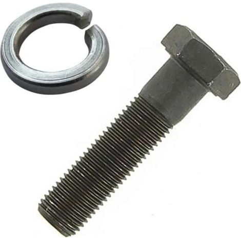 Vis de lame tondeuse 9.5 x 32mm 3/8 24 unf avec rondelle frein pour honda castelgarden ayp noma stiga snapper