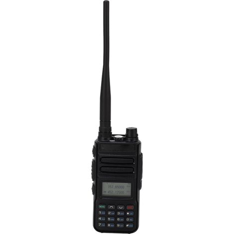 Radio bidirectionnelle VHF 136-174 MHz UFH 400-520 MHz, mini talkie-walkie portable sans fil avec écran rétroéclairé (1/5)
