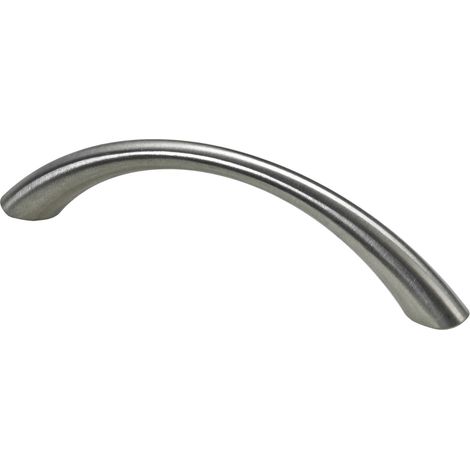 Hettich Möbelgriff Edelstahl-Optik 10 x 112,5 x 28,5 mm - 1 Stück Filzgleiter & Möbelgriffe