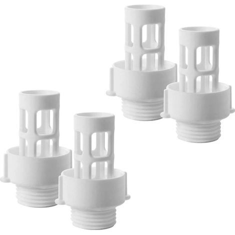 Round drain plug for Intex 10184 replacement hose for pool/garden, pack of 4 (1/5)