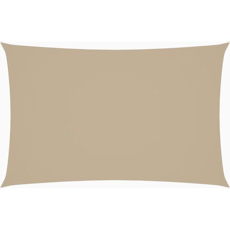 Maison Exclusive - Parasole a Vela Oxford Rettangolare 2x4,5 m Beige